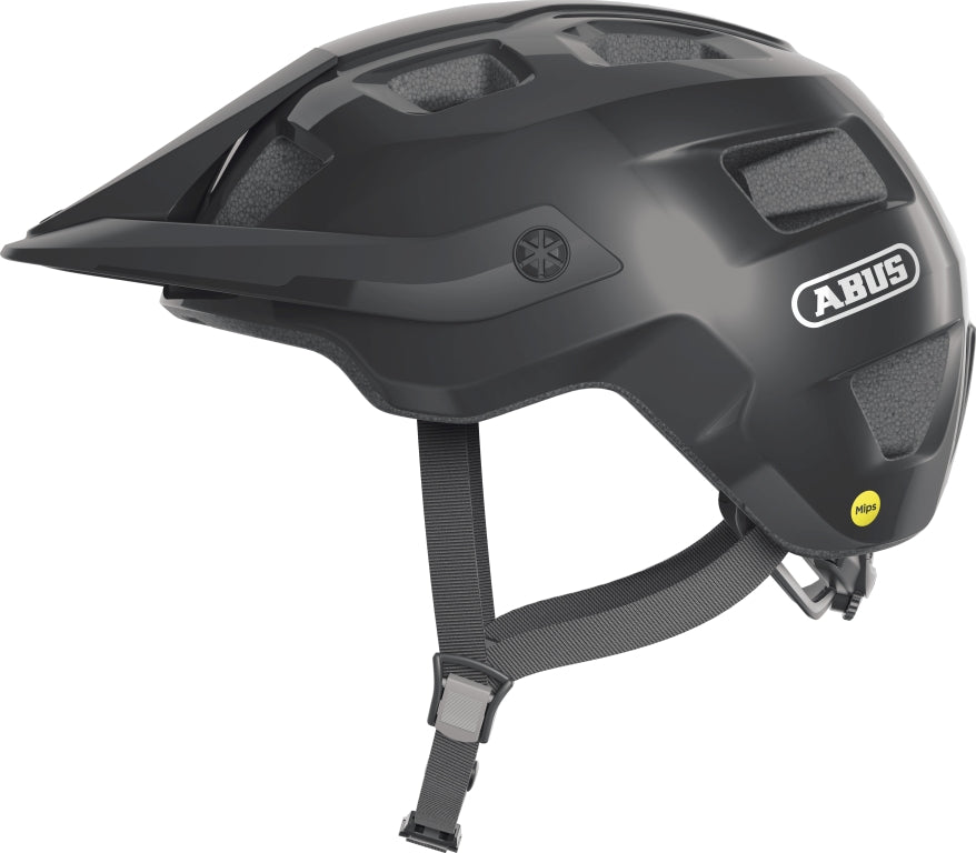 Hjälm MoTrip MIPS, shiny black M