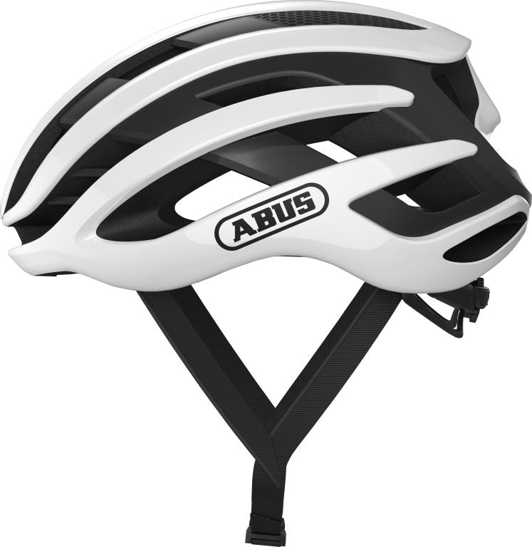 Hjälm Airbreaker, polar white shiny S
