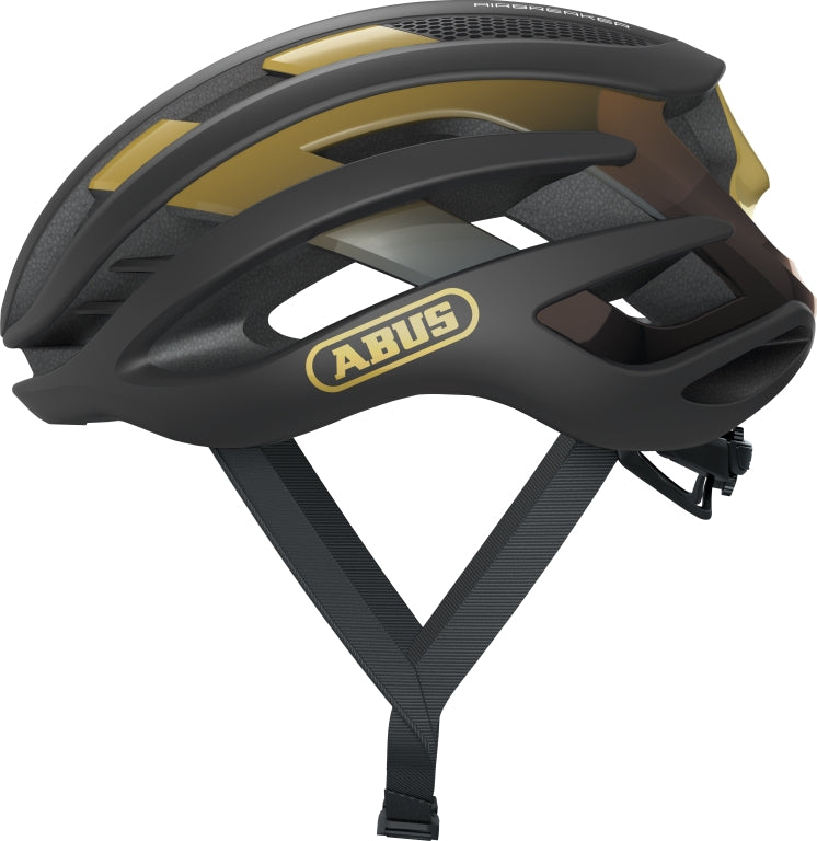 Hjälm AirBreaker, black gold L