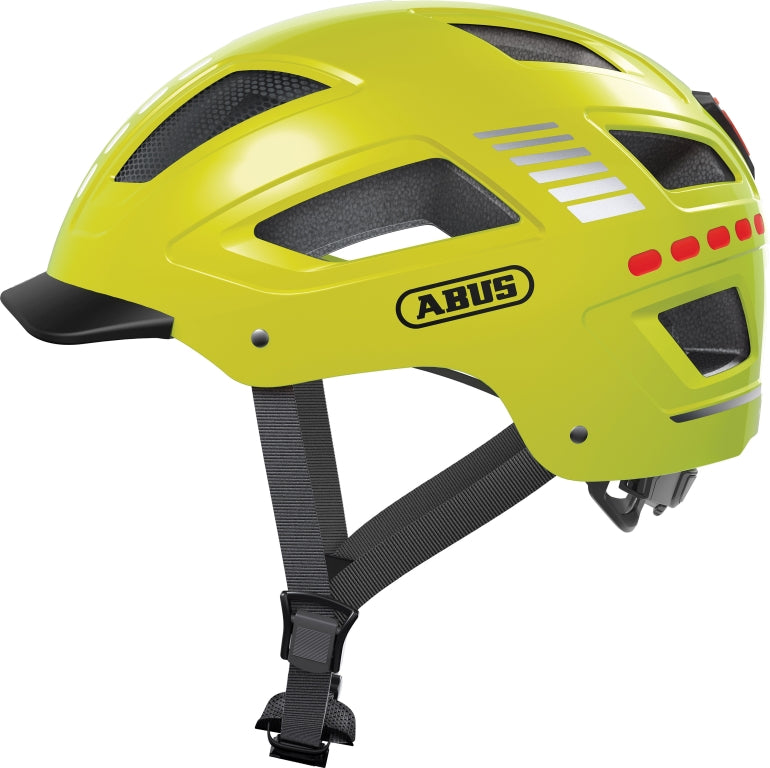 Hjälm Hyban 2.0 LED, signal yellow M