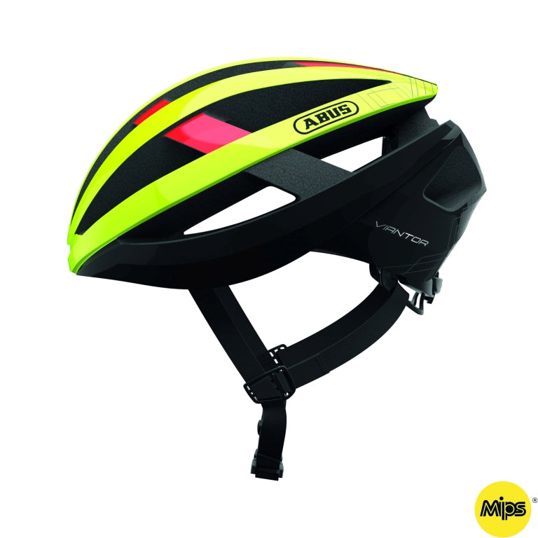 Hjälm Viantor MIPS, neon yellow M