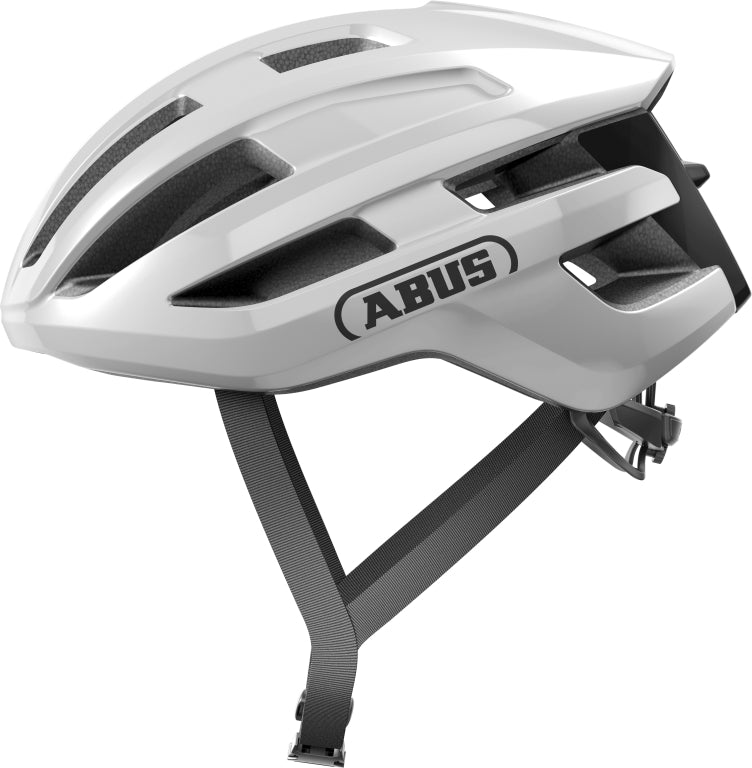 Hjälm PowerDome, shiny white S