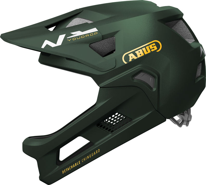 Hjälm YouDrop FF, moss green S