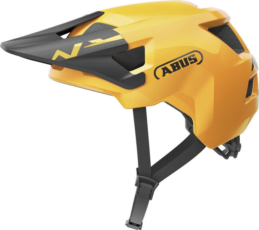 Hjälm YouDrop, icon yellow S