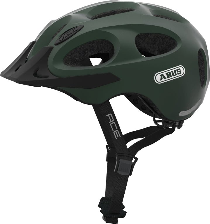Hjälm Youn-I Ace, metallic green S