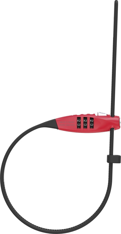 Wirelås Combiflex TravelGuard TravelGuard red