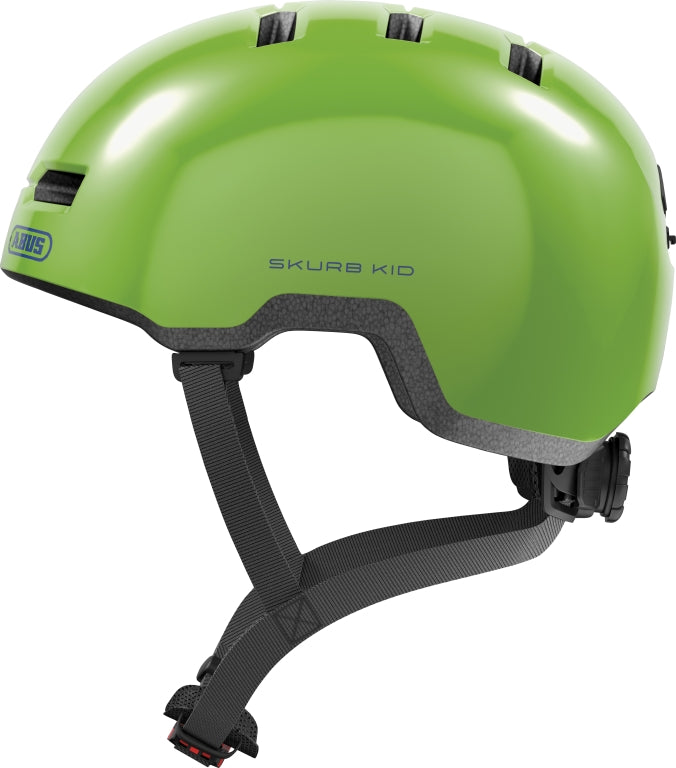 Hjälm Skurb Kid, shiny green M