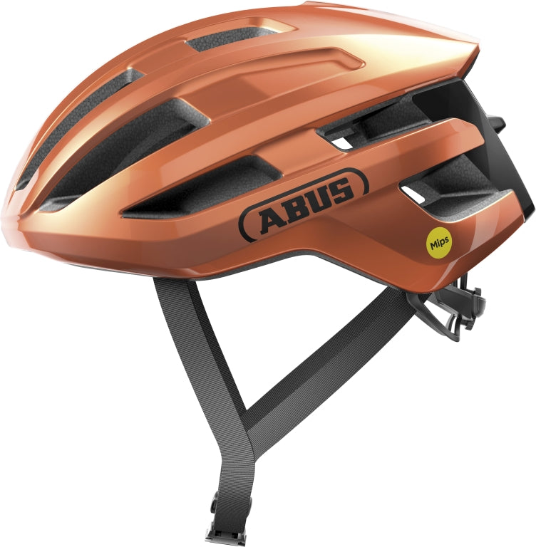 Hjälm PowerDome MIPS, goldfish orange L