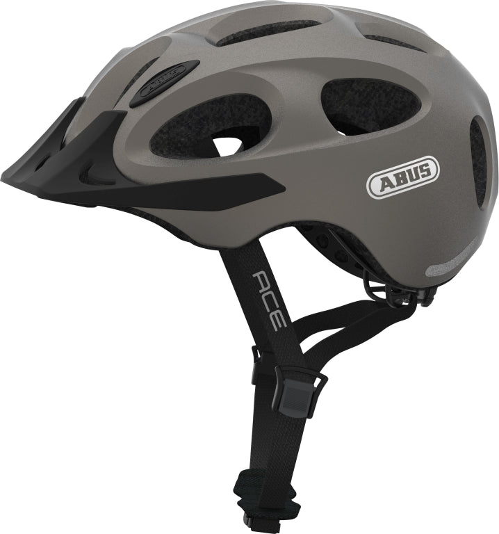 Hjälm Youn-I Ace, metallic silver S