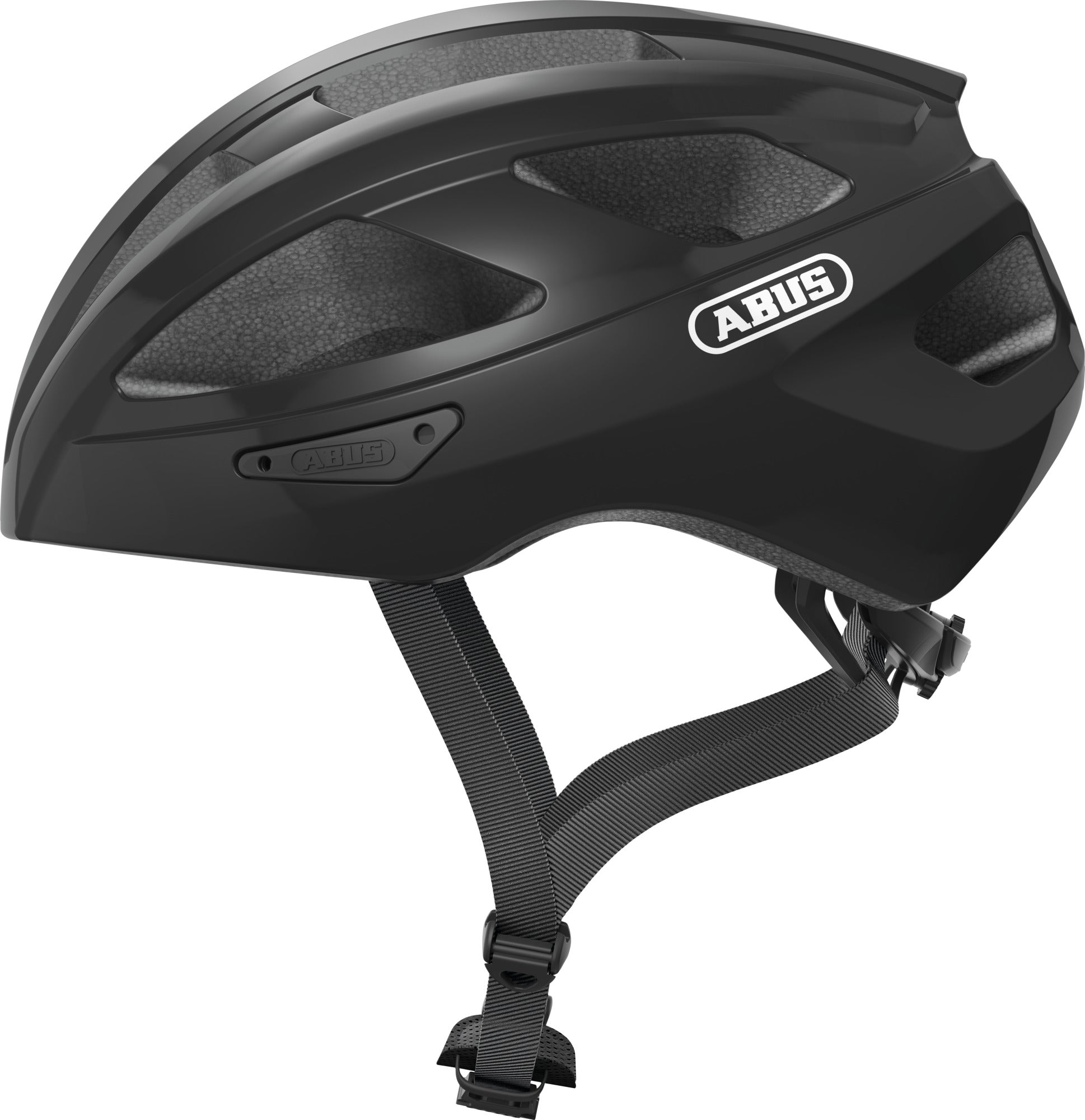 Hjälm Macator, shiny velvet black S