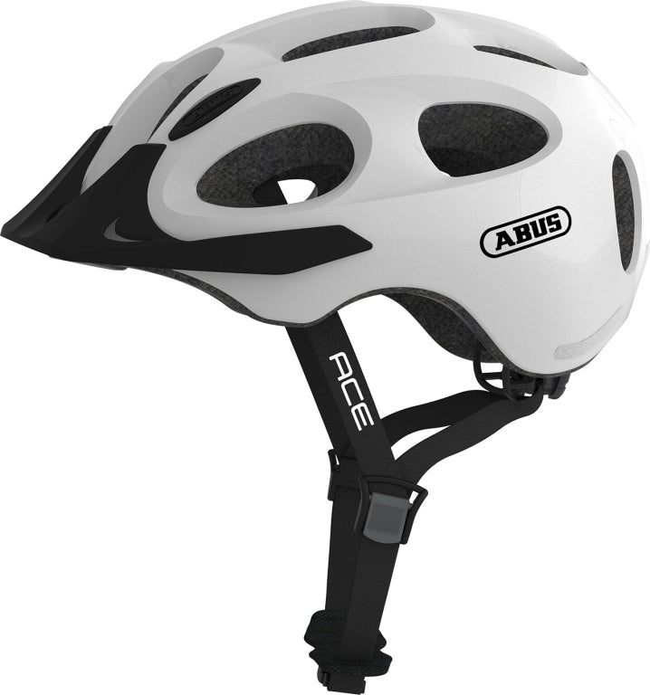 Hjälm Youn-I Ace, pearl white S