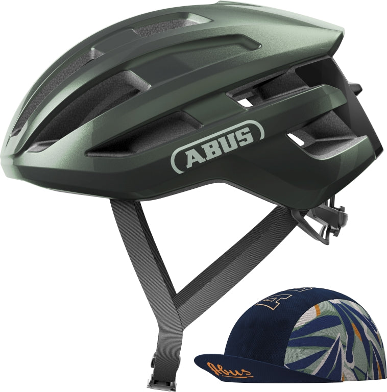 Hjälm PowerDome ACE, moss green M