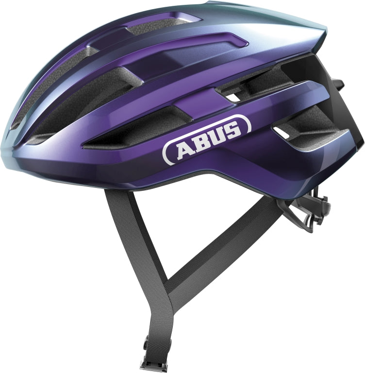 Hjälm PowerDome, flip flop purple L