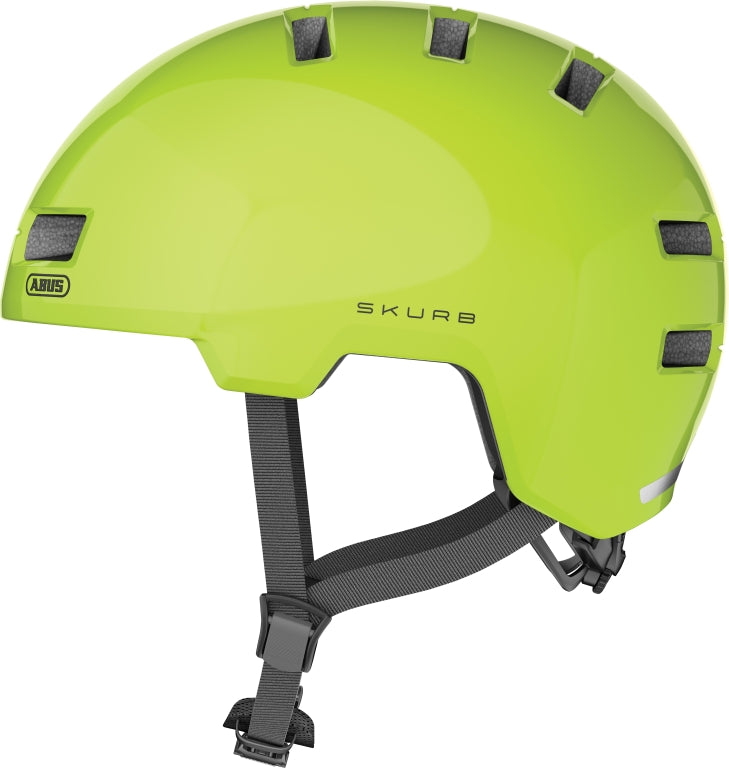 Hjälm Skurb, signal yellow L