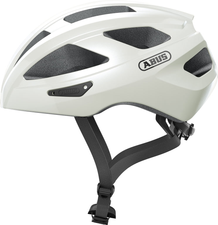 Hjälm Macator, pearl white S