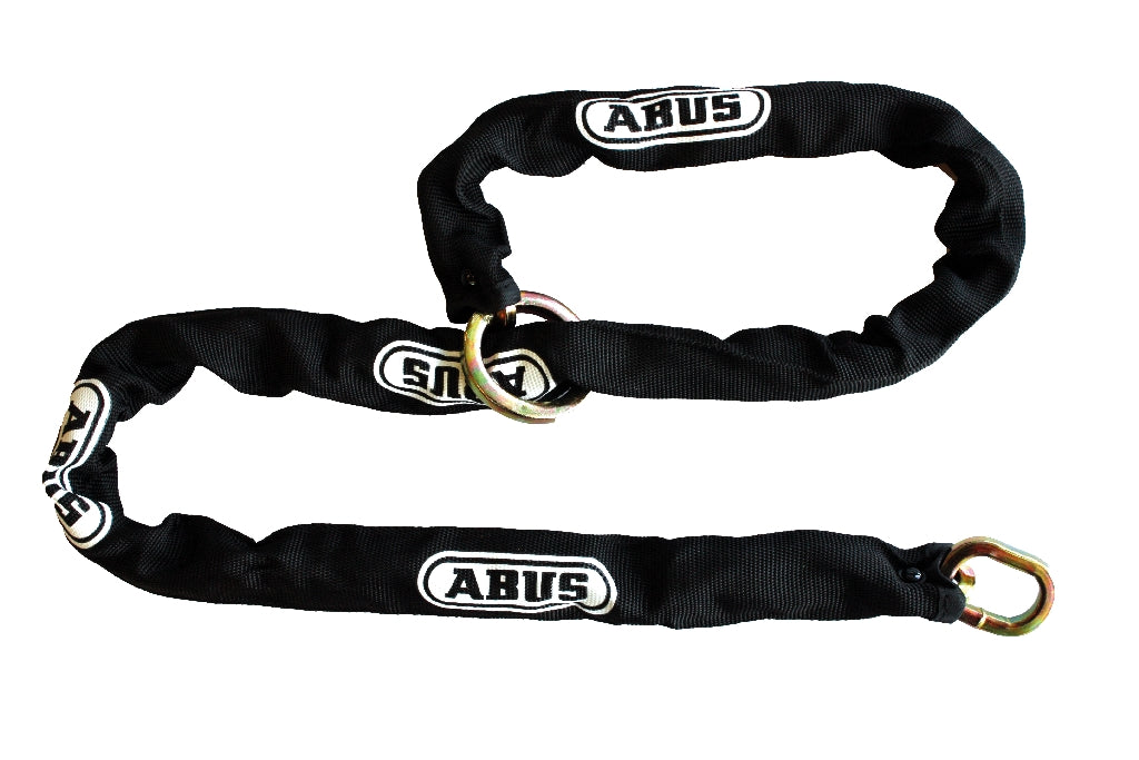 Kätting 6mm m/loop-6KS110 black loop