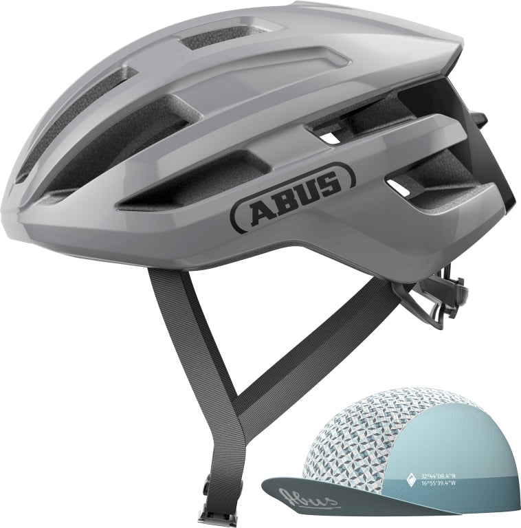 Hjälm PowerDome ACE, race grey S