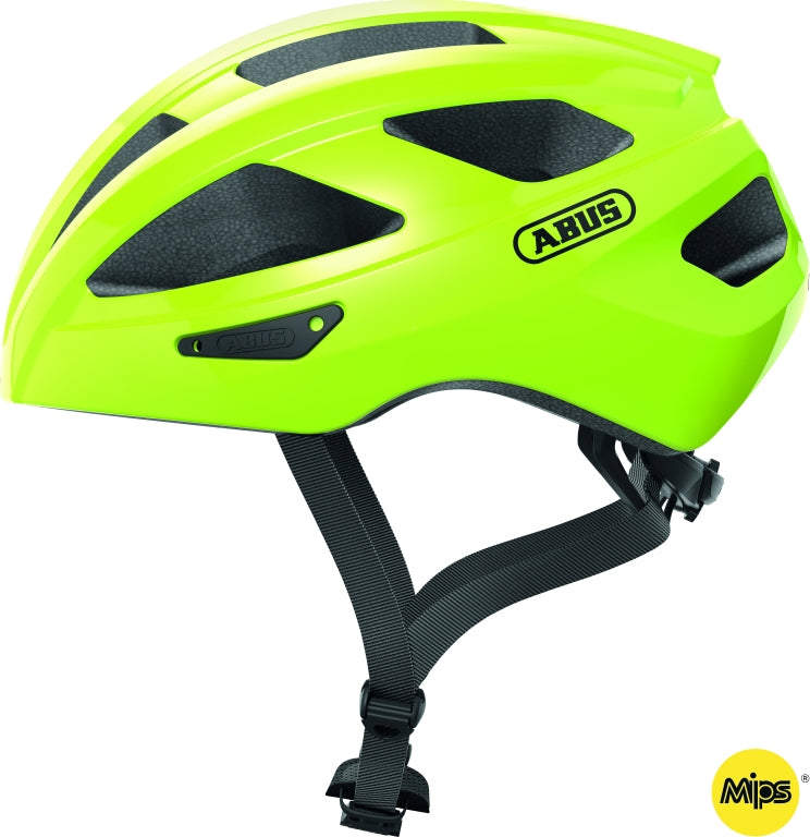 Hjälm Macator MIPS, neon yellow L