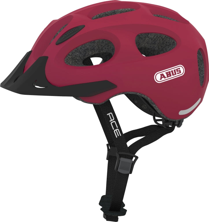 Hjälm Youn-I Ace, cherry red S