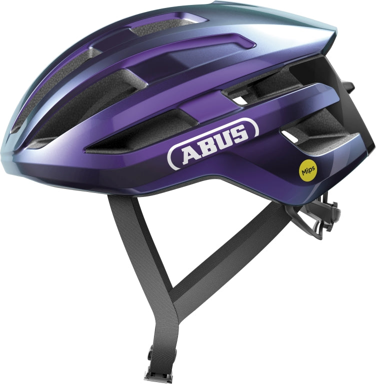 Hjälm PowerDome MIPS, flip flop purple S